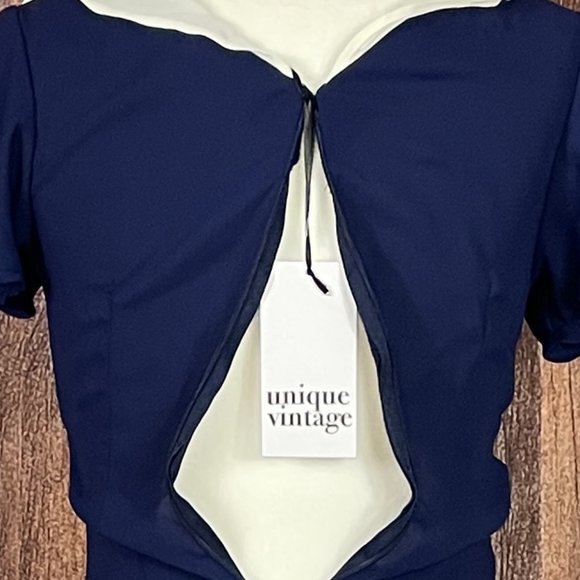 Unique Vintage 1920s Style Flapper Dress - Picture 6 of 7